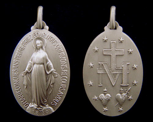Miraculous Medal (Nickel/Silver)